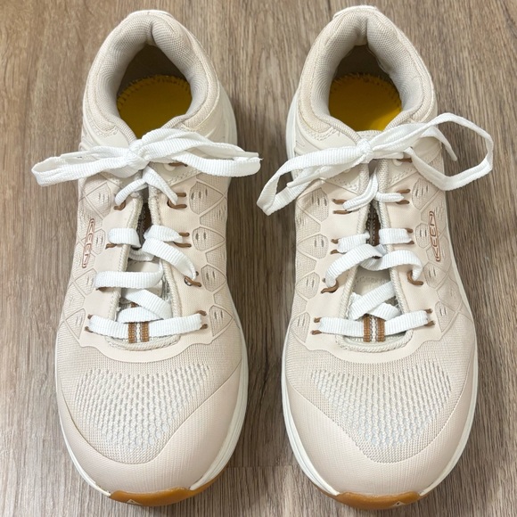 (Sold) Women's Keen Utility Vista Composite Toe Shoes. Size 9W Birch/Brown Sugar - Picture 4 of 11